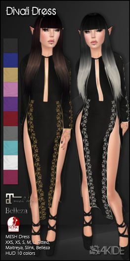 [ SAKIDE ] Divali Dress