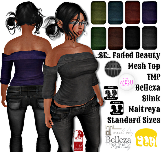 .:SE:. Faded Beauty Top