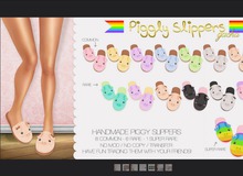 !Blah. (My Piggly Slippers) Yellow