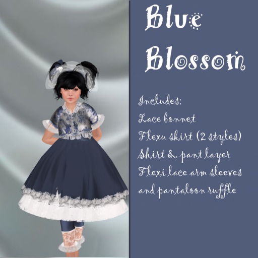 Blue blossoms Box