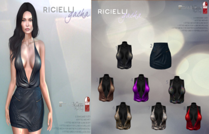 Ricielli - Tamara Top / Slate Gray RARE