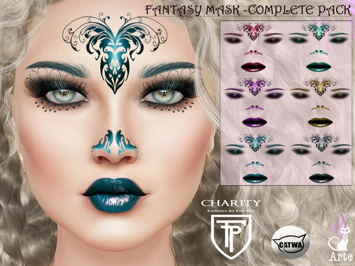 Arte - Catwa Applier - Fantasy Masks - DEMO