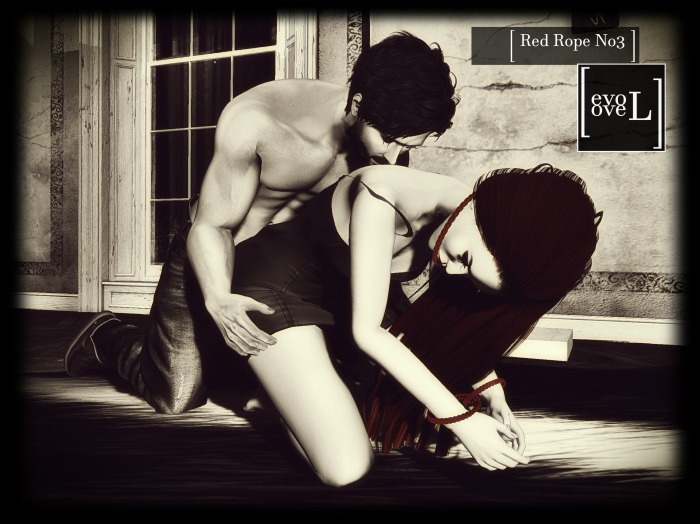 [evoLove] - Red Rope No3 (Wear me to unpack)