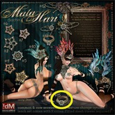 !dM deviousMind "MataHari" JewelChoker **BLOOMING** (BOX #15) 1