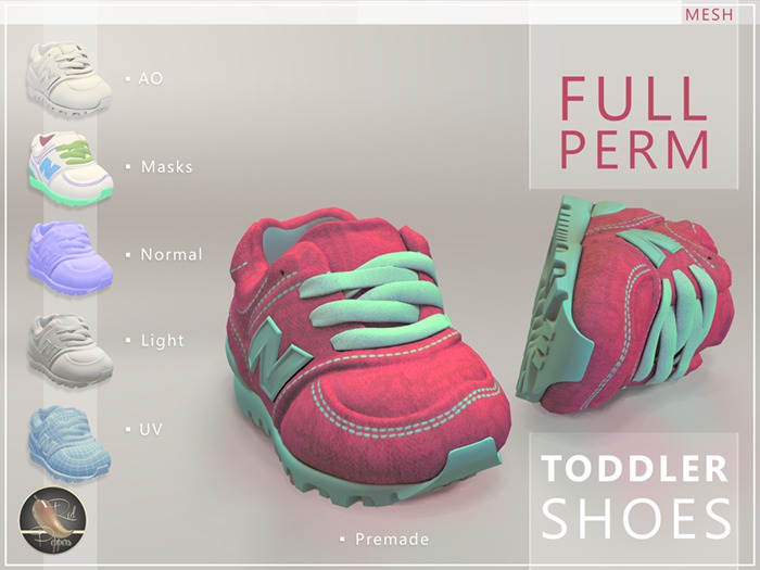 Toddler Shoes Full Perm