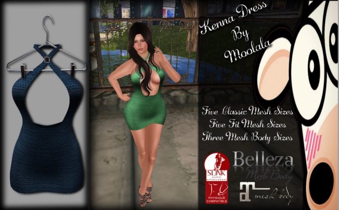 ~*Moolala*~ Kenna Dress - Blue