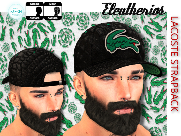 Eleutherios / LACOSTE / LEATHER STRAPBACK\/ bag