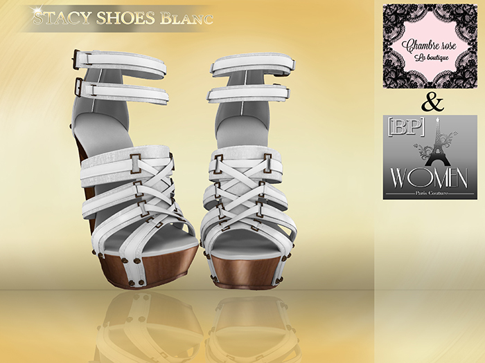 [BP&CR] -Stacy Shoes Blanc-