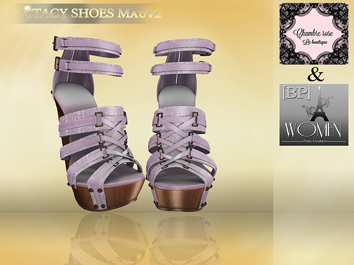 [BP&CR]-Stacy Shoes Mauve-