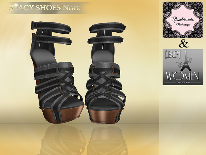 [BP&CR]-Stacy Shoes Noir-