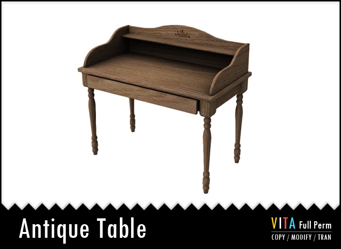 [full perm] Antique Table