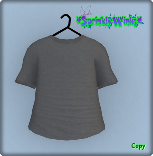 *S*W* Plain Grey Tee (R & TD)