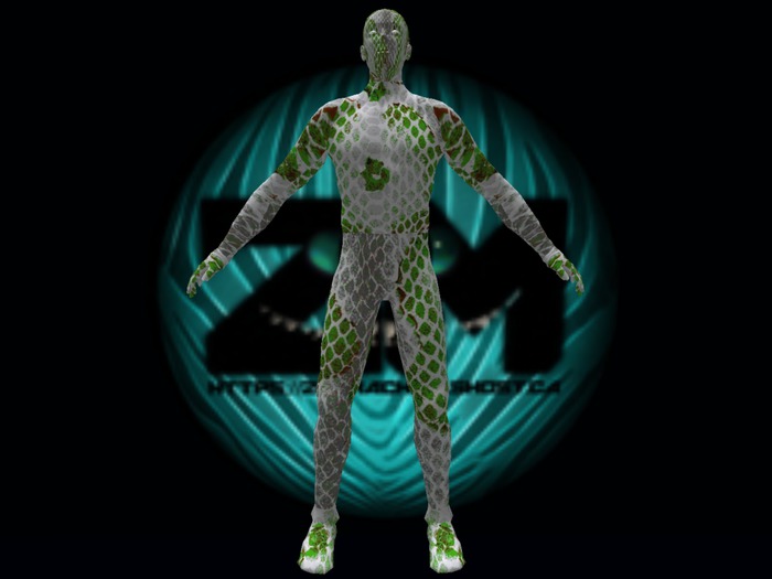 ZeSkin White&Green Snake