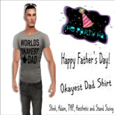 -TPH- Okayest Dad Shirt