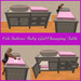 Cele'sations baby girl changing table