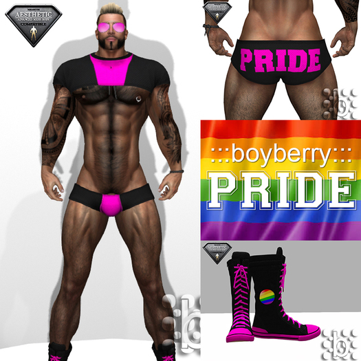 boyberry PRIDE Pink
