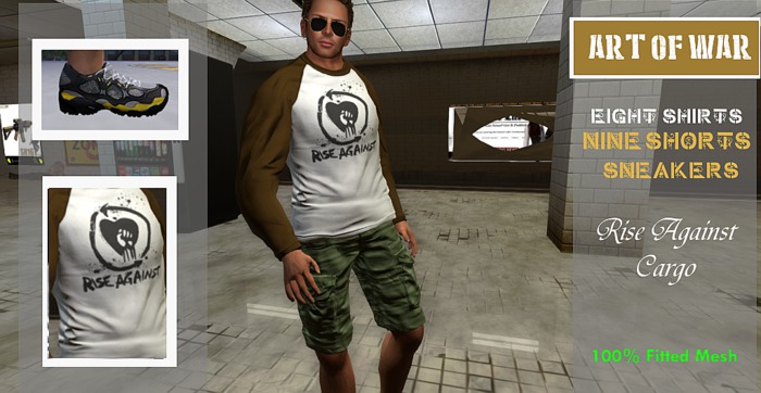 :AW: Rise Against Men's  Cargo Market