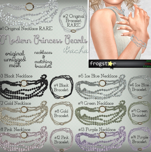 Frogstar - Modern Princess Pearls #4 BOXED