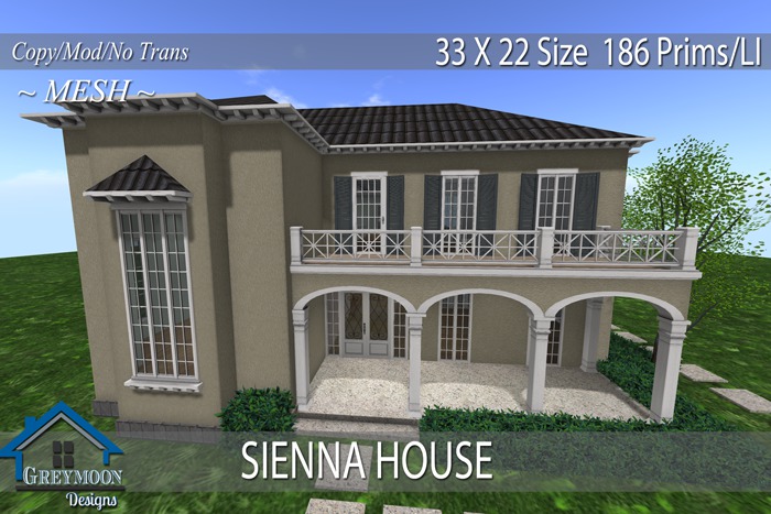 {Greymoon Designs} - Sienna House [BOXED]