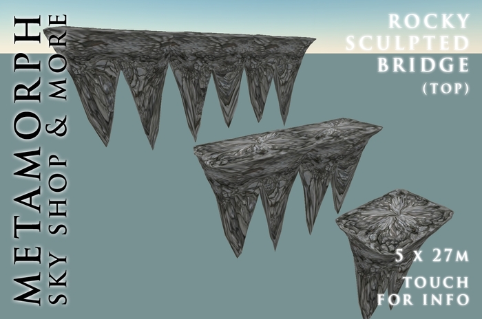 Metamorph Rocky Sculpted Bridge 5x27