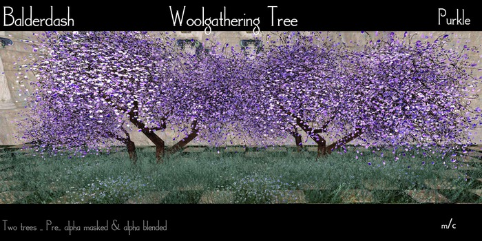 Balderdash - Woolgathering Tree - Purkle (box)