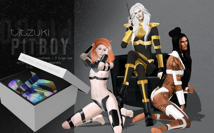 titzuki : pitboy armor+bracers /  oil