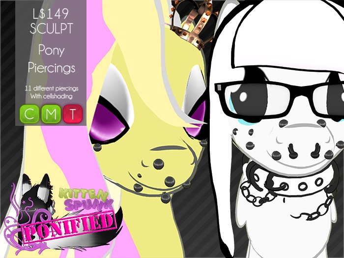 +KS+ Pony Piercings // BOXED