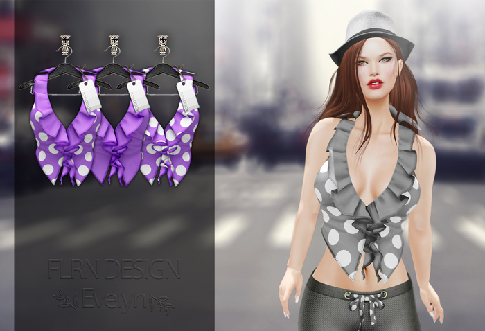 Evelyn Top Purple