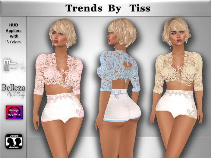 TRENDS BY TISS - SET AMANDA COLOR - APPLIERS