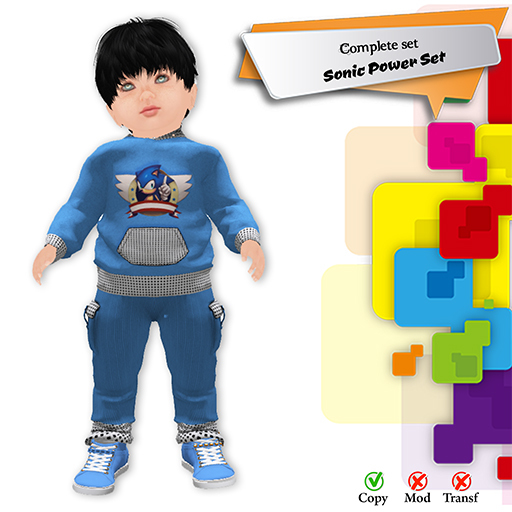 # Little Store # Sonic Power Set BABY