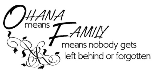 {Q-Essentials} Ohana Wall Decal