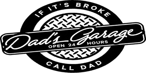 {Q-Essentials} Dad's Garage Wall Decal