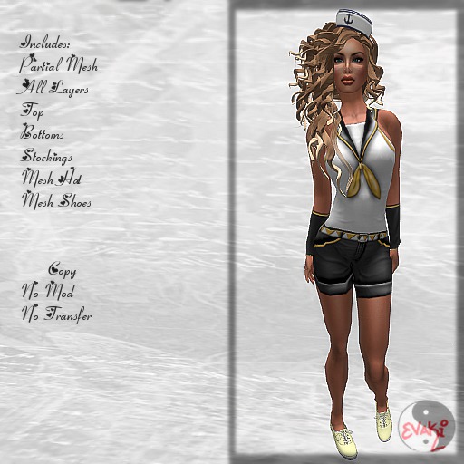 ::Evaki:: Lil Sailor Yellow