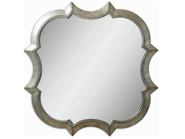 Antique Silver Mirror