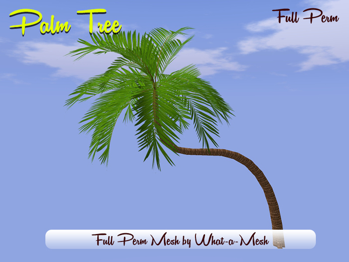 [WaM] Palm 3 - Full Perm Mesh - 2 LI