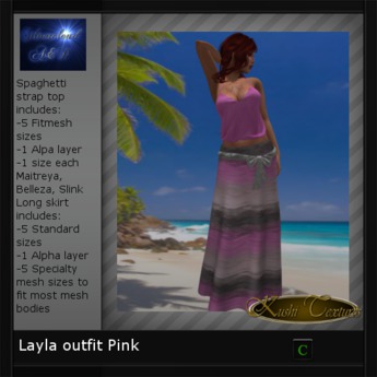 Second Life Marketplace - Layla Pink