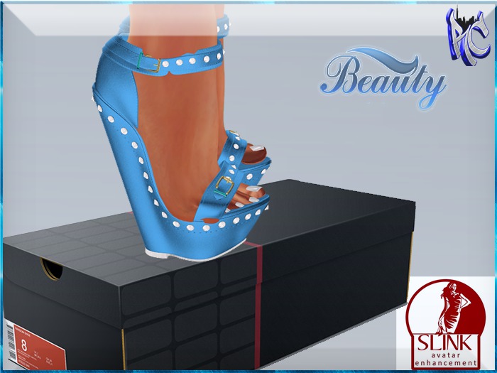 {RC} Beauty Heels - Blue