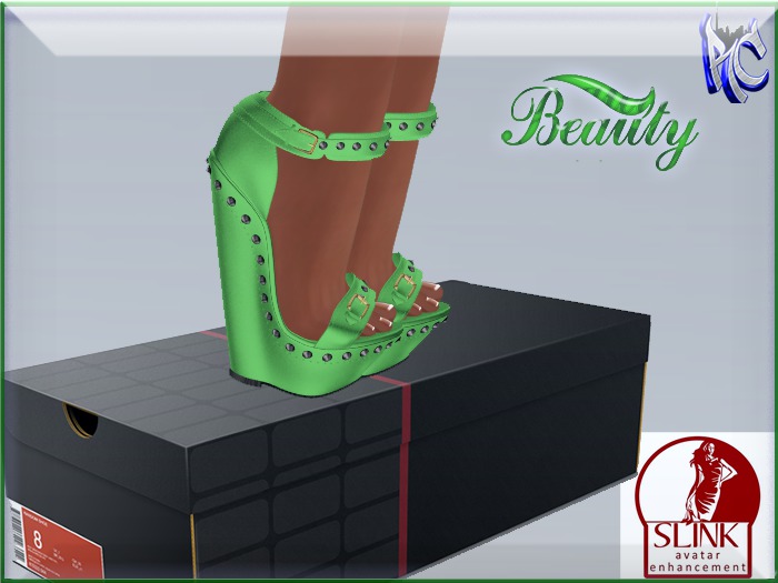 {RC} Beauty Heels - Lime