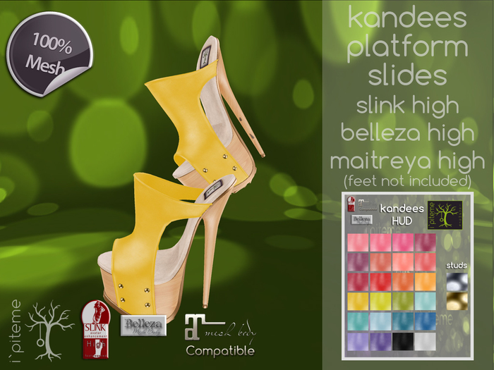 ~i~ Kandees Platform Slides (Add Me)