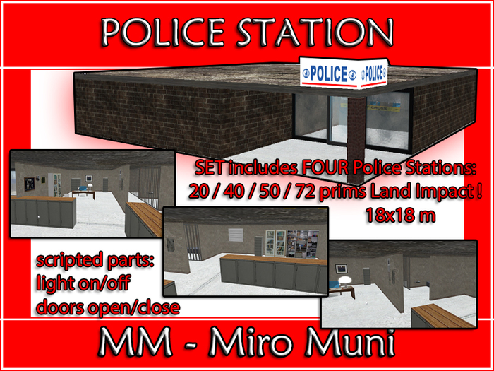 box: MM - Police Station Set