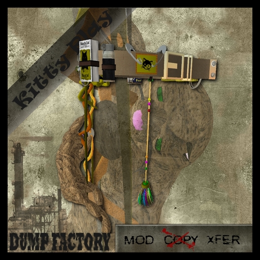 DF Kitty Play Belt by "DUMP FACTORY"