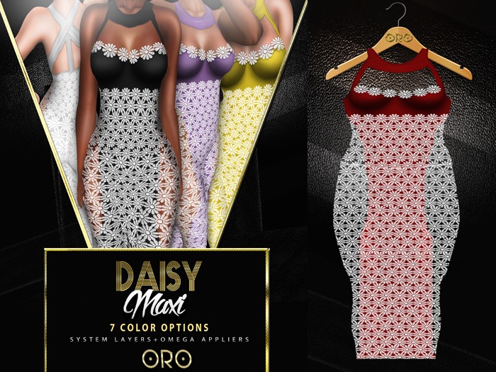 .ORO. Daisy Maxi - Passion Red -Shopping Hud (WEAR)