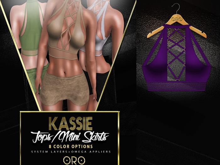 ORO - Kassie Top - Purple