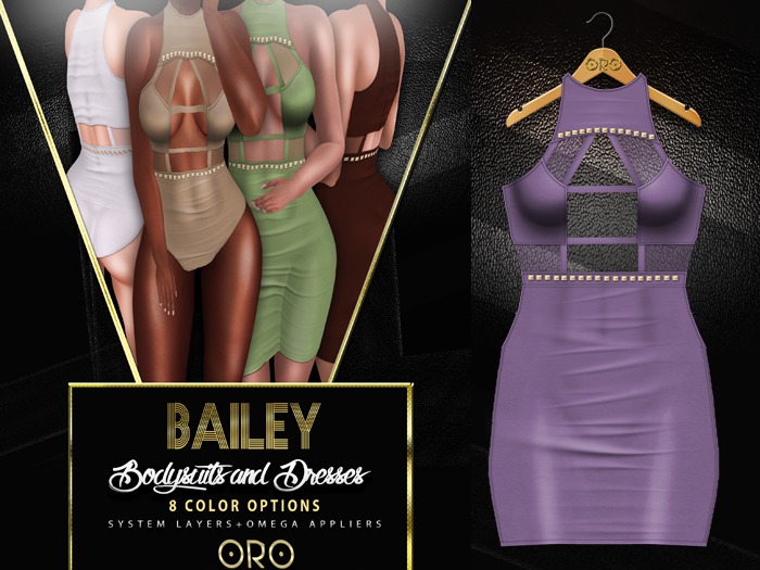 .ORO. Bailey Dress - Lavendar -Shopping Hud (WEAR)