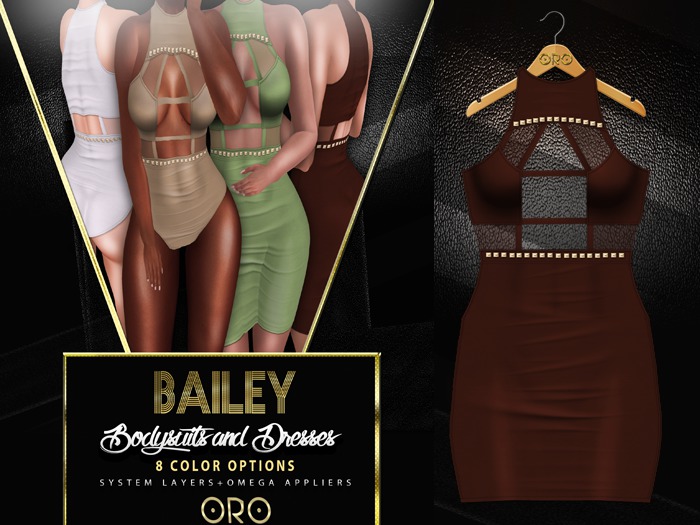 .ORO. Bailey Dress - Brown Sugar -Shopping Hud (WEAR)