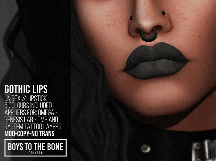 BOYS TO THE BONE - gothic lips