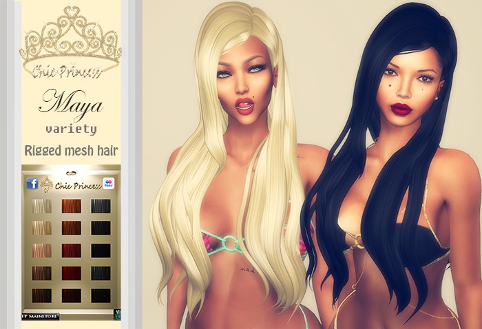 Chic Princess -MAYA Hair wear to unpack