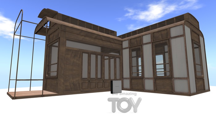 Scarlet Creative The Arcade Carriage House Mod Trans Boxed RARE