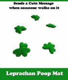 Leprachan Poop Mat
