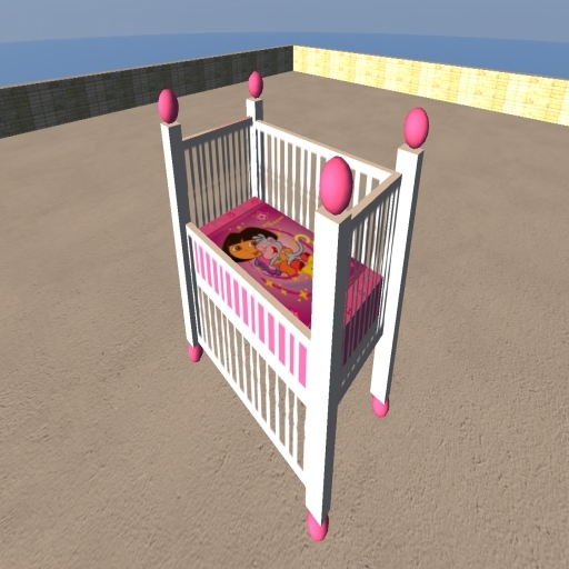 Rock's Dora Baby Crib